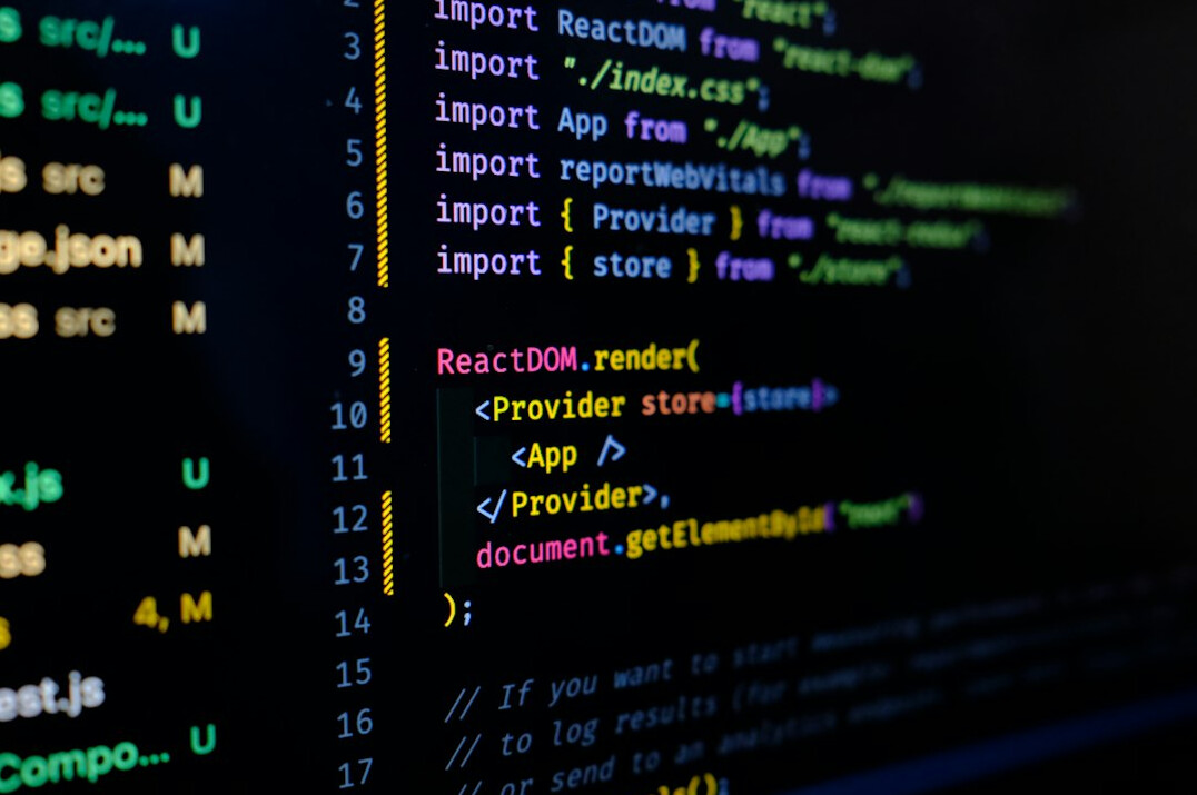css code editor screen